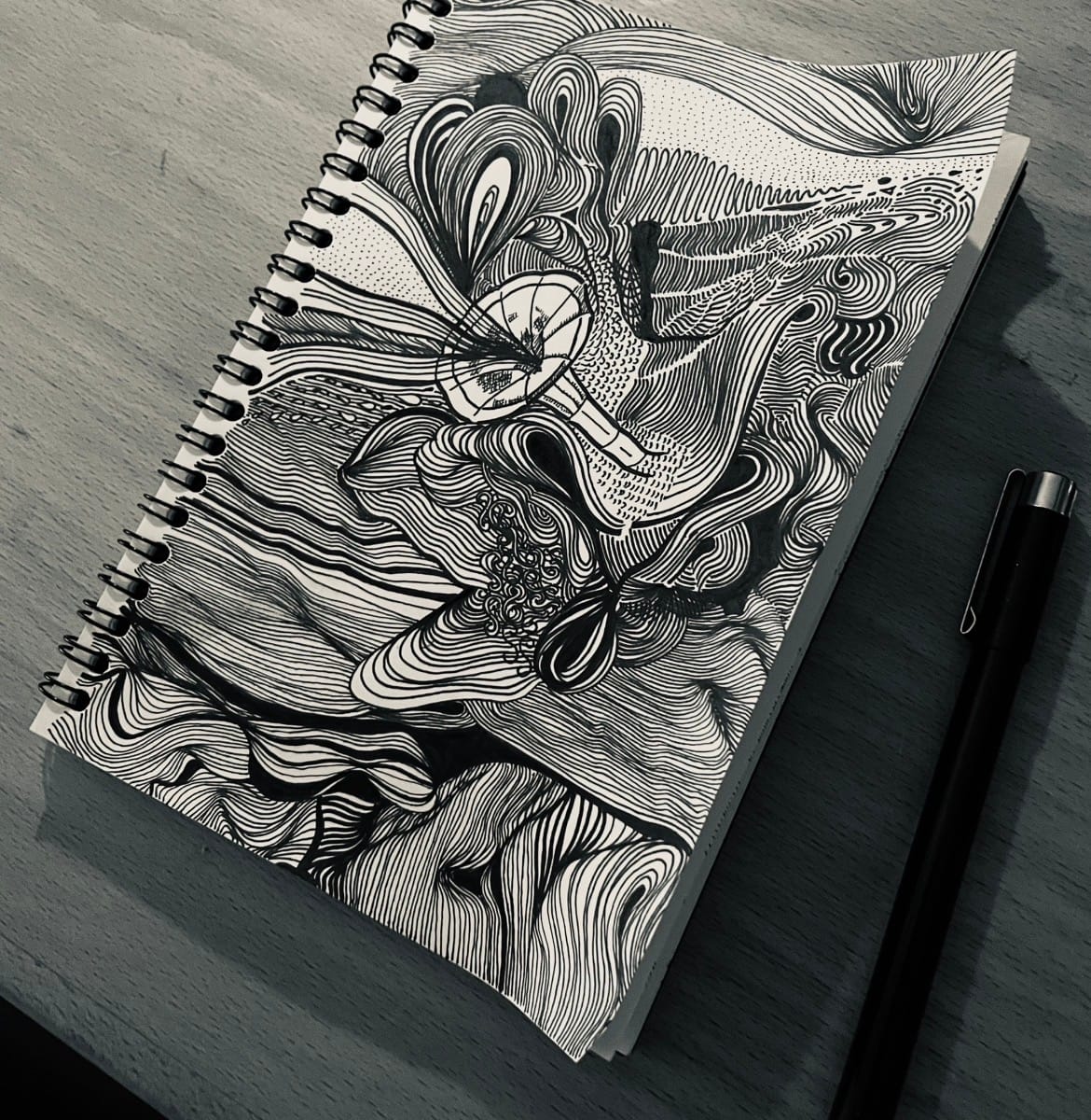Musikassoziierte Doodles