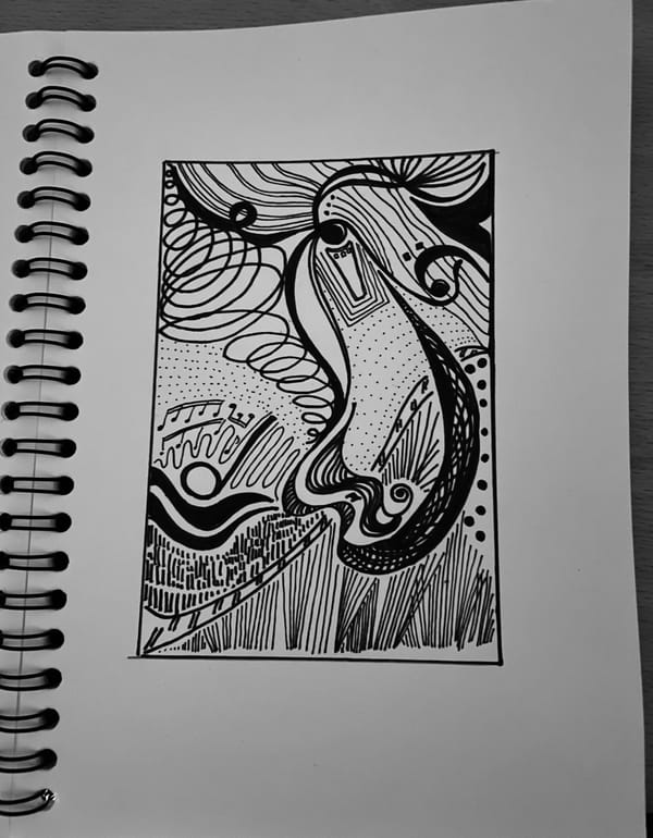 Musikassoziierte Doodles