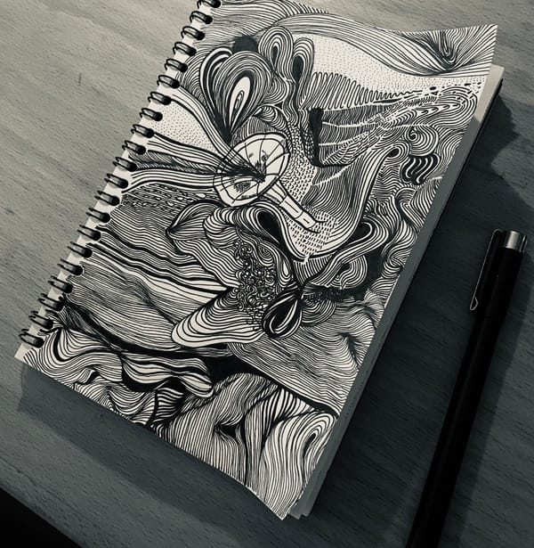 Musikassoziierte Doodles