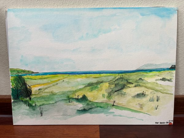 Par Sands Beach Sketch